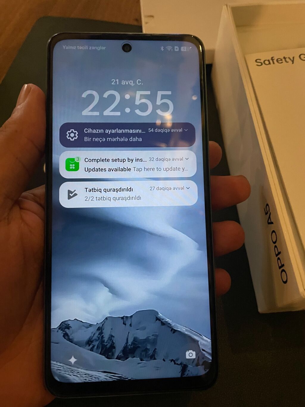 Oppo A5, 128 GB, rəng - Mavi, İki sim kartlı — OPPO, Bakı (3)