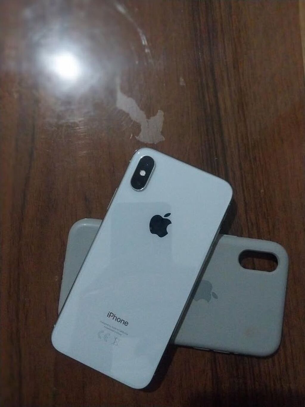 IPhone X, 64 GB, Ağ, Face ID