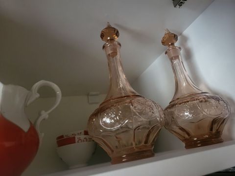 Rəng - Çəhrayı, Şüşə, 1 l