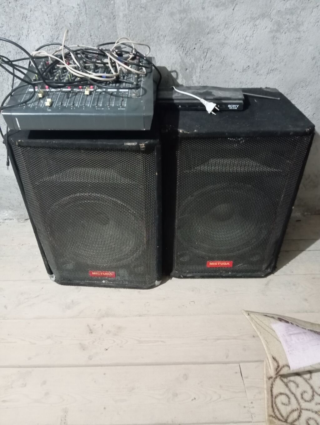 Səs sistemi komplekti satılır. Dəstə 2 ədəd MISTUBA akustik kolonka və — Elektronika, Yevlax (2)