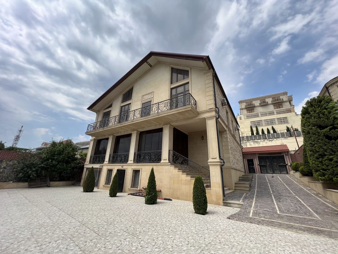 Satılır 5 otaqlı həyət evi/bağ evi 400 m² — Ev, villa, Bakı (2)