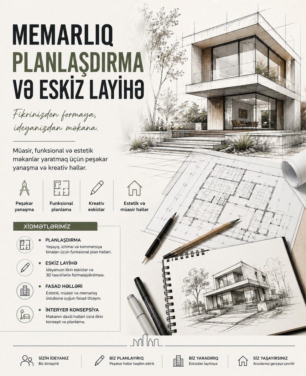 Eskiz lahiyə və memarlıq planlaşdırma bölməsi — Təmir və inşaat, Xırdalan