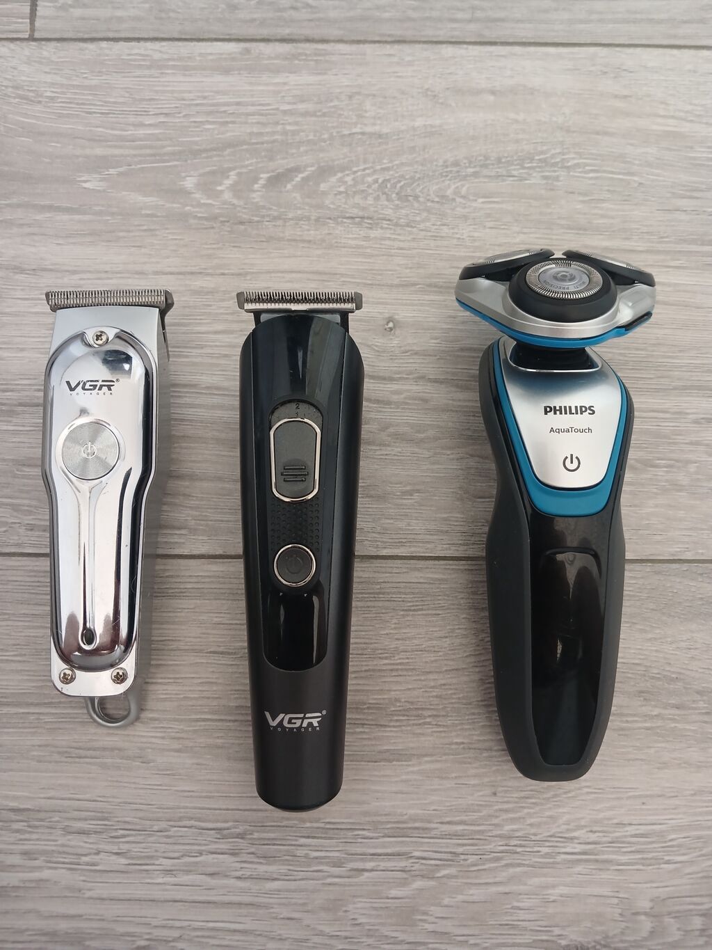 VGR və Philips elektrikli ülgüclər dəsti Məhsulun tərkibi: - VGR — Elektronika, Bakı