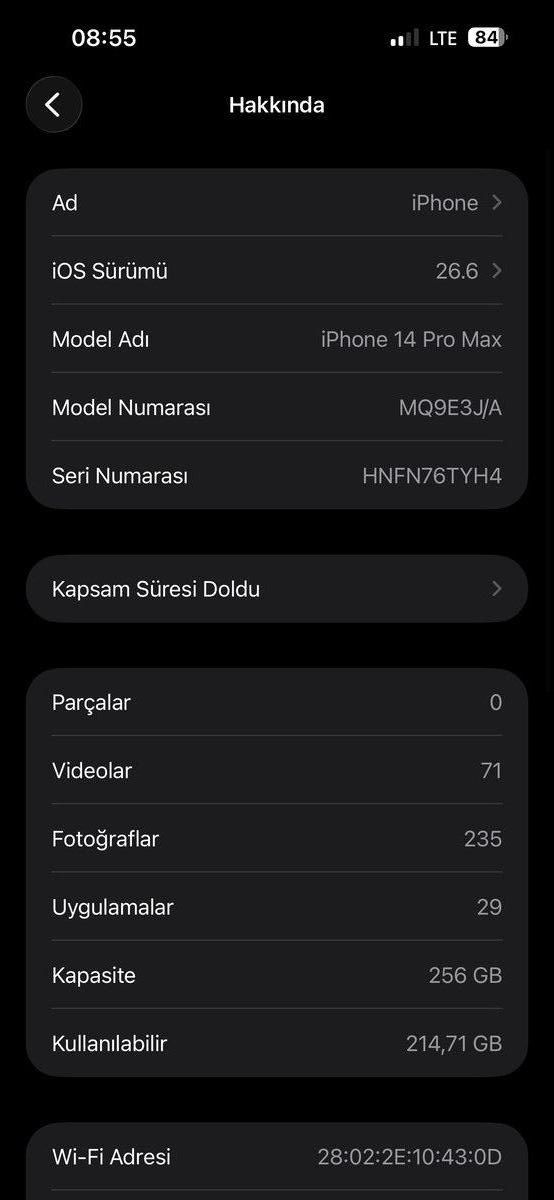 Apple iPhone 14 Pro Max Space Black 256GB/6GB — Mallar, Masallı (3)