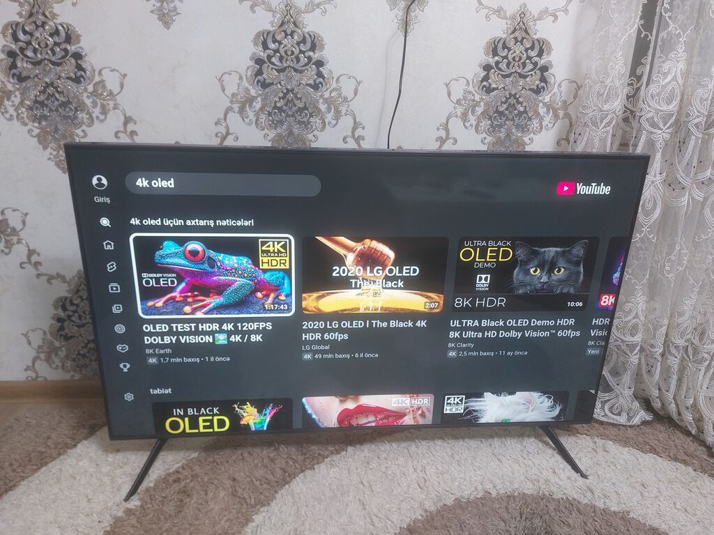 Yeni Televizor Samsung LED ekran 55" 4K (3840x2160) — Televizorlar, Bakı (3)