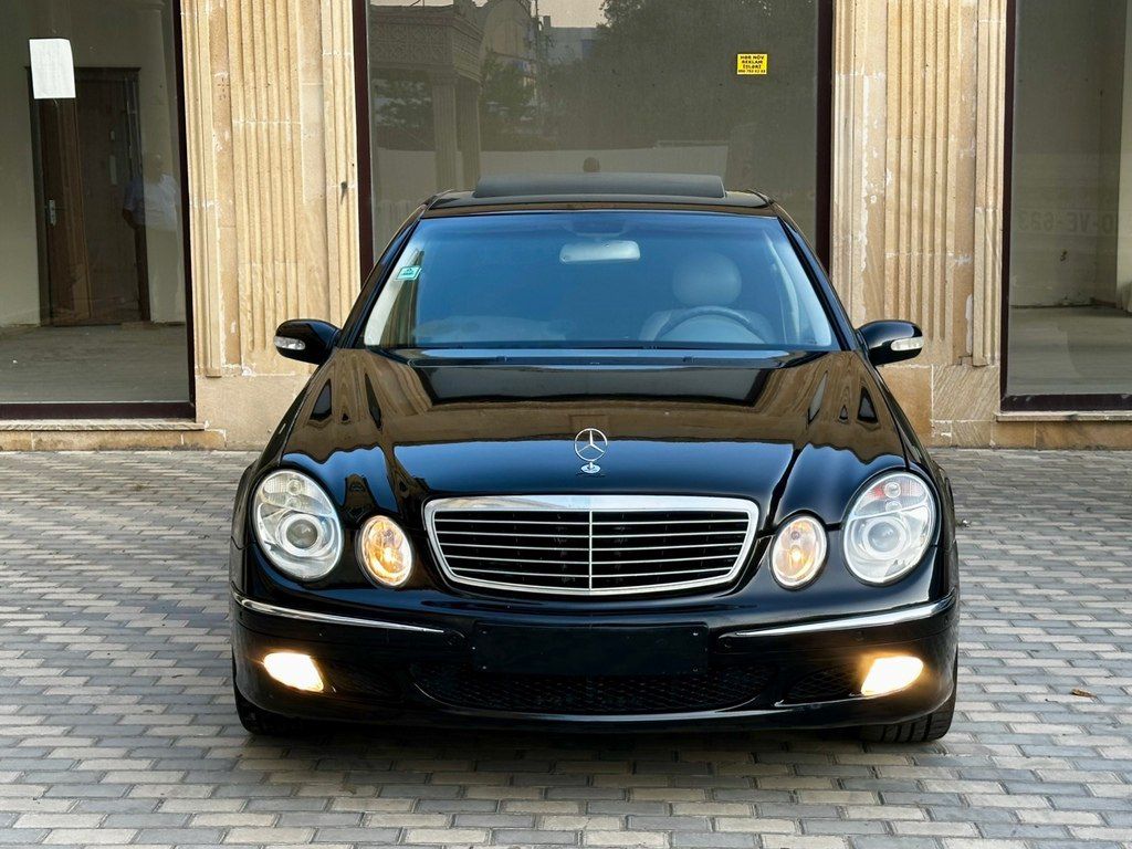 Mercedes E 320, 3.2 L, 2003 il, 304 000 km — Avtomobillər, Bakı (3)