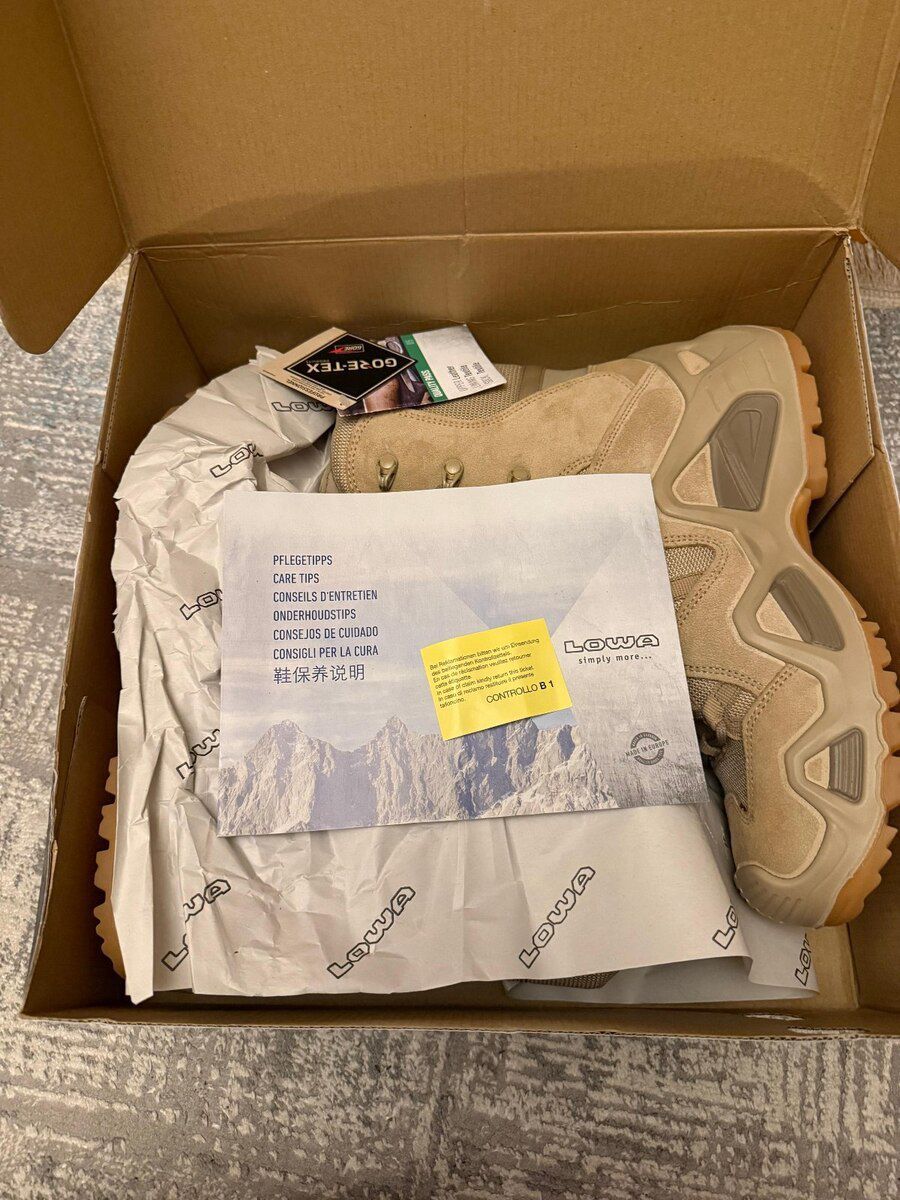 Lowa Zephyr goretex desert taktik çəkmələr — Şəxsi əşyalar, Bakı (3)