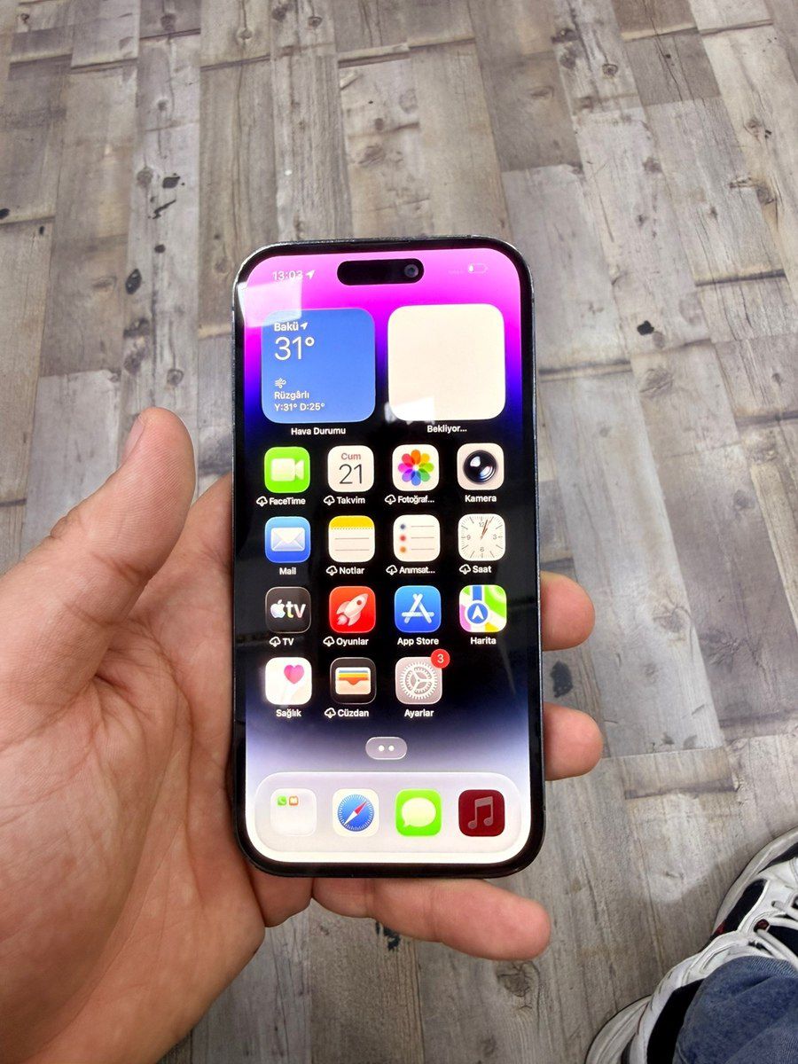 Apple iPhone 14 Pro Deep Purple 256GB/6GB — Telefonlar və qadjetlər, Bakı (3)