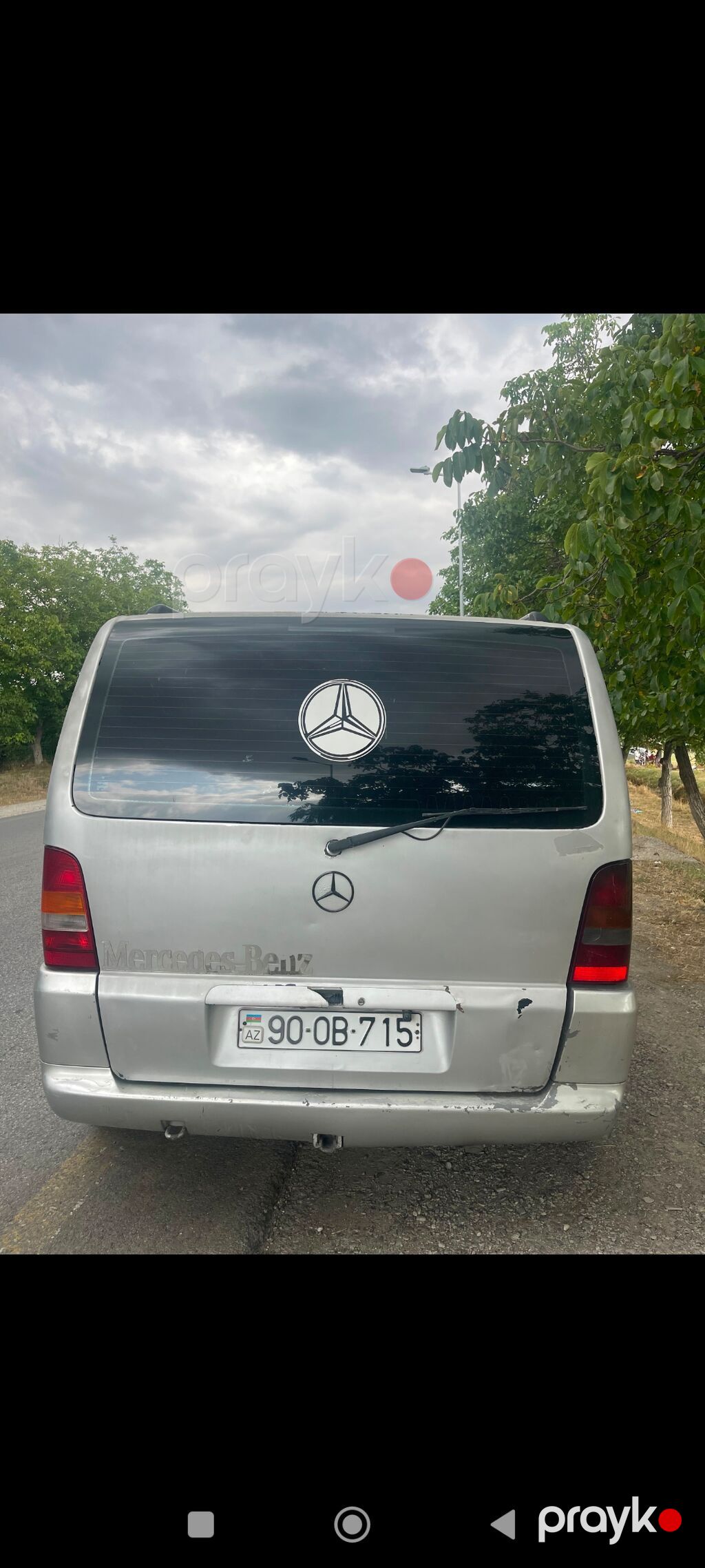 Mercedes-Benz Vito: 2.2 l | 2001 il Van/Minivan 90-OB-715 — Avto, Bakı (4)