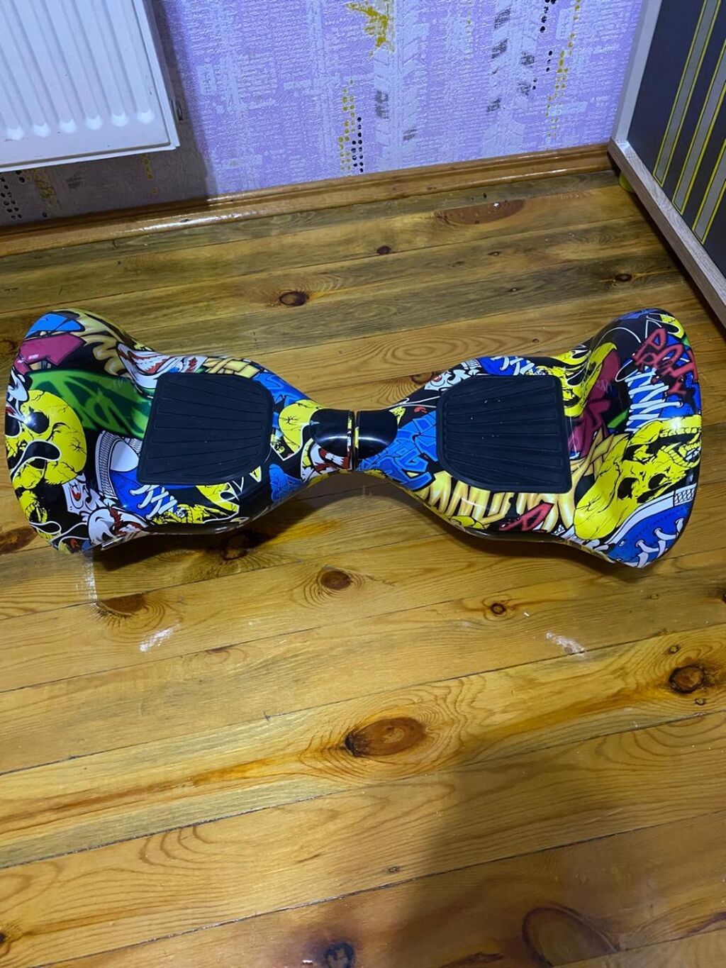 Qraffiti dizaynlı hoverboard (self-balance scooter)) -çox qəşəng — Mallar, Bakı (3)