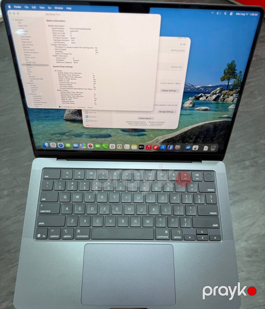 Apple Macbook Pro 14 inch M5 16/512GB — Elektronika, Bakı (2)