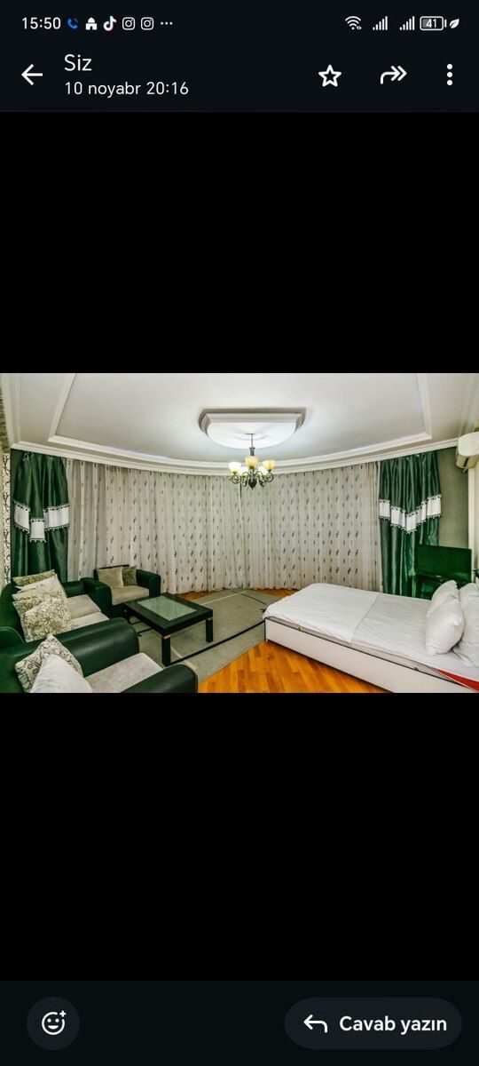 2-otaqlı yeni tikili kirayə verilir, Yasamal r., 85 m² — Mənzil, Bakı (8)