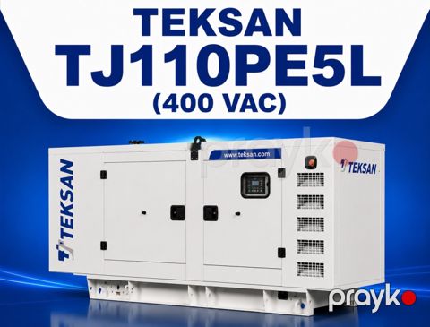 Teksan TJ110PE5L – 110 kVA Dizel Generator — Bakı