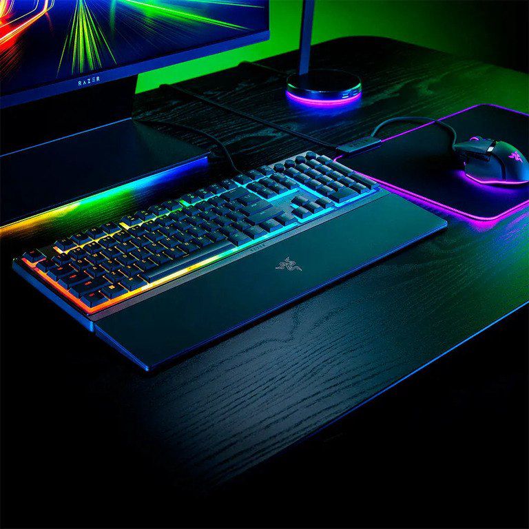 Klaviatura "Razer Gaming Meka-Membran Ornata V3" — Elektronika, Bakı (3)