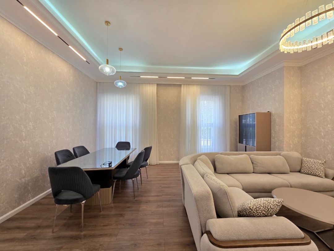 İcarəyə verilir 3 otaqlı yeni tikili 140 m² — Mənzil, Bakı (4)