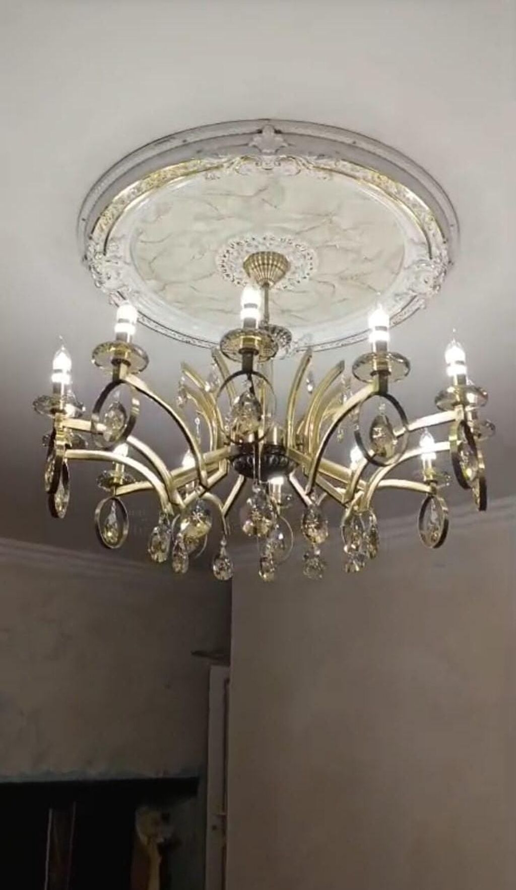 Çılçıraq, 10 və daha çox lampa, Metal — İşıqlandırma, Bakı