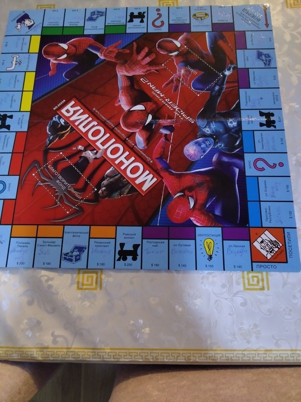 Monopoliya – The Amazing Spider‑Man 2 mövzulu stolüstü oyun (rus — İdman və istirahət, Bakı (3)