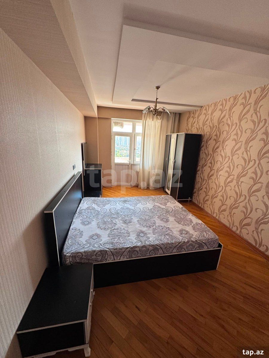 2-otaqlı yeni tikili kirayə verilir, Qara Qarayev m., 70 m² — Daşınmaz əmlak, Bakı