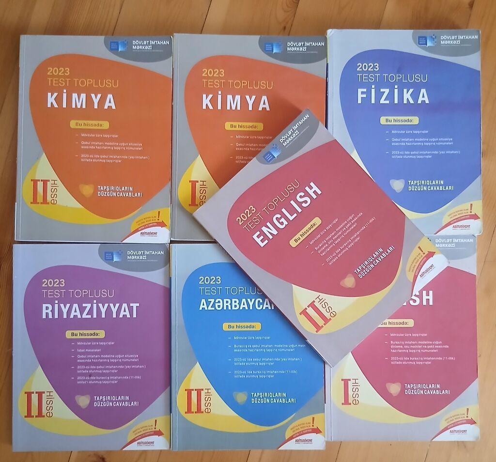 Azərbaycan dili Testlər 6-cı sinif, DİM, 2-ci hissə, 2023 il — Kitablar və jurnallar, Bakı (2)