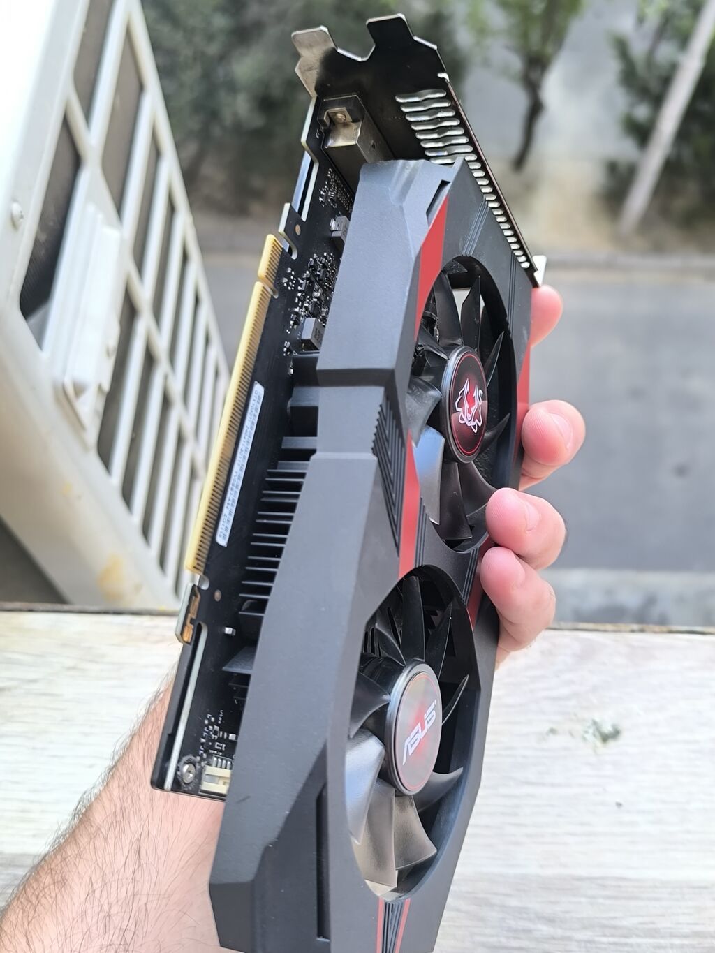 ASUS Cerberus GTX 1050 Ti OC 4GB GDDR5 video kartı Heçbir problemi — Elektronika, Bakı (4)