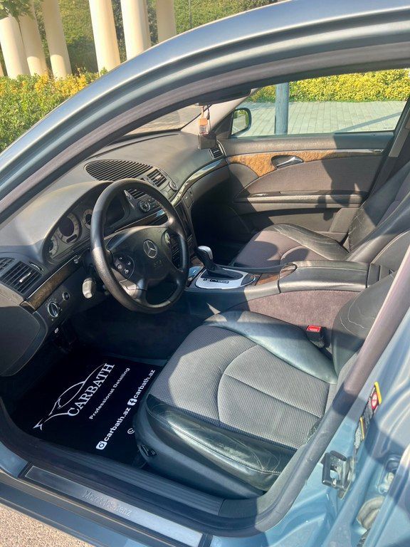 Mercedes E 240, 2.6 L, 2005 il, 313 456 km — Avtomobillər, Bakı (12)