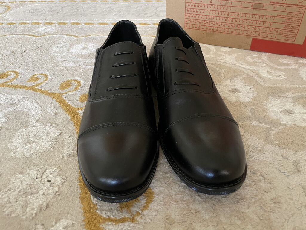 Məhsul: Gentleman Shoes kişi klassik ayaqqabısı - Rəng: Qara - Model — Ayaqqabılar, Gəncə (5)