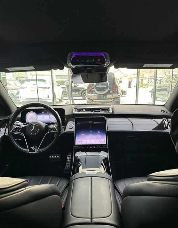 Mercedes S 500 4MATIC, 2023 il, 41000 km — Avtomobillər, Bakı (12)