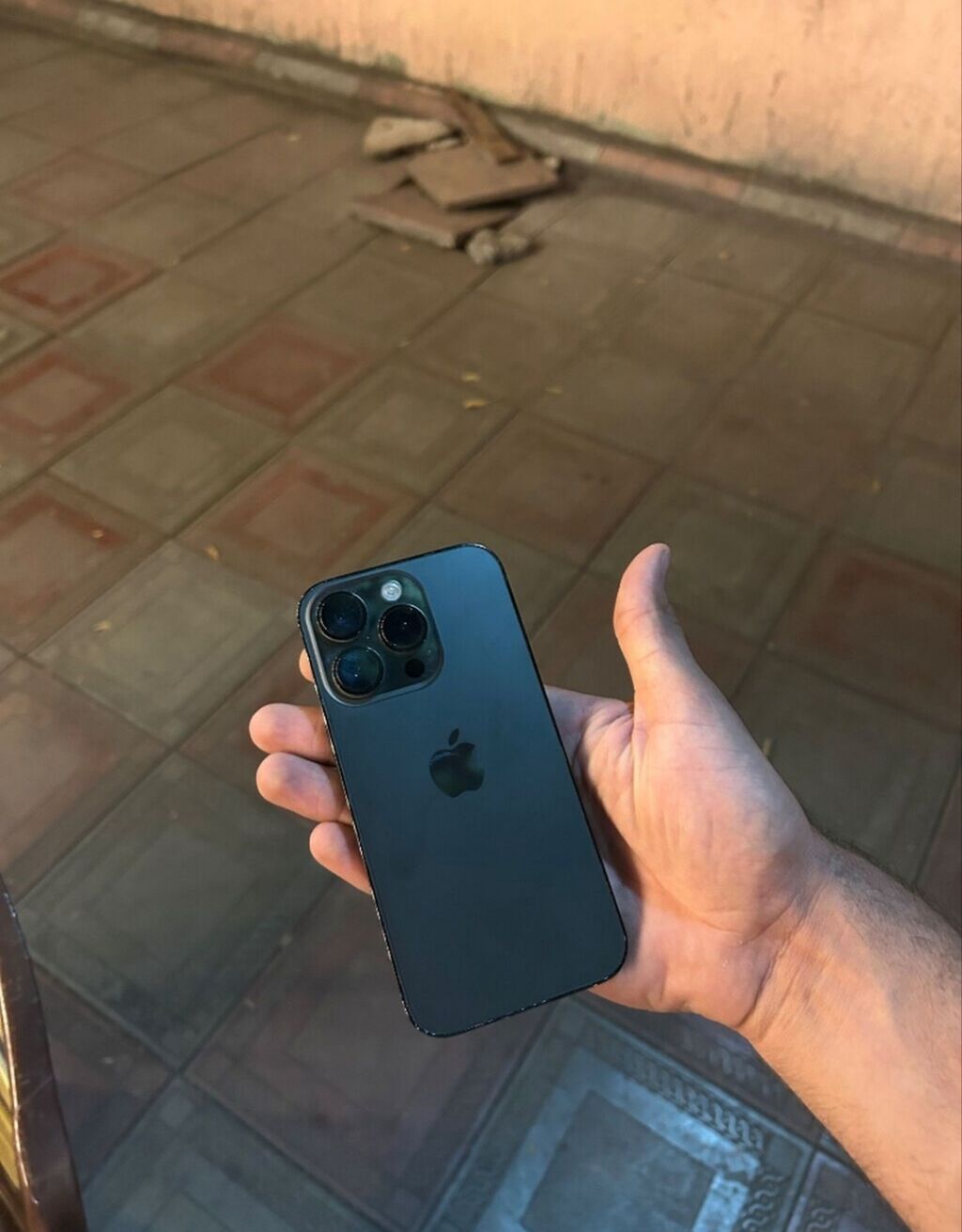 IPhone 14 Pro, 256 GB, Black Titanium, Barmaq izi — Apple iPhone, Zərdab (2)