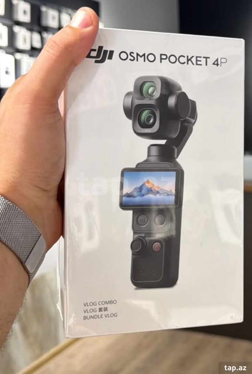 DJI Osmo Pocket 4P Vlog Combo — Elektronika, Bakı
