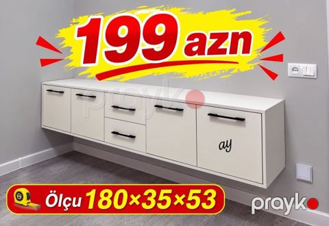 TV altlığı - Mat laminat, sifarişlə hazırlanır