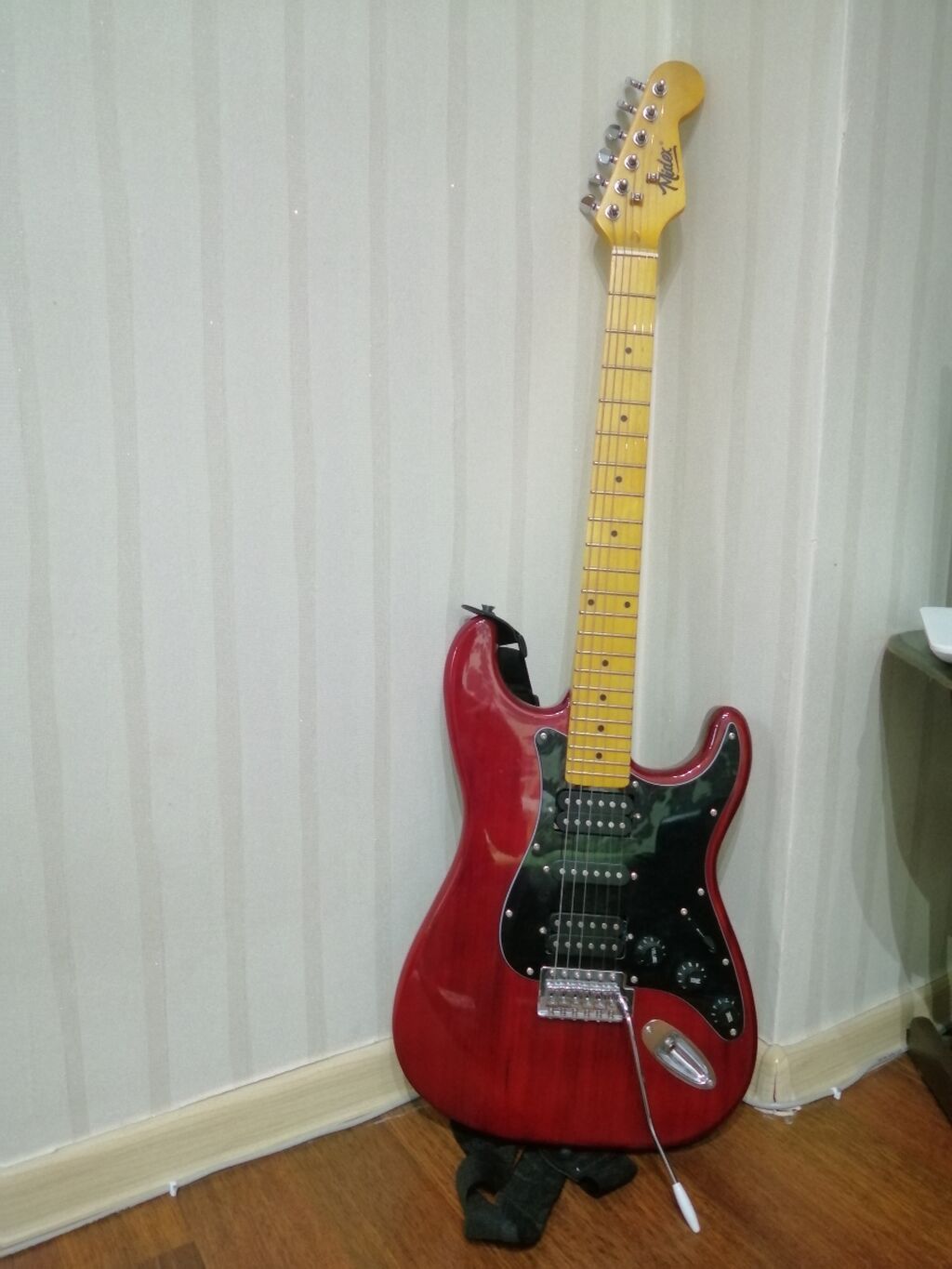 Elektron gitara, Fender, 6 sim, İşlənmiş — Musiqiə alətləri, Sumqayıt (3)