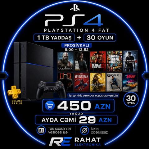 Playstation 4 fat 1TB