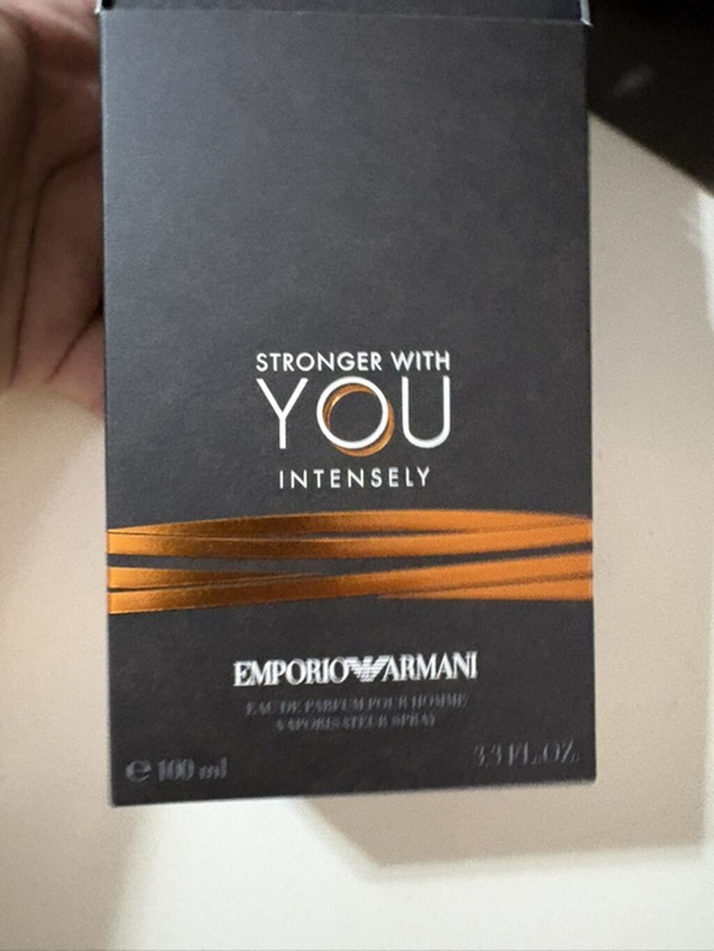 Emporio Armani Stronger With You Intensely – kişi üçün eau de parfum — Gözəllik və sağlamlıq, Bakı (3)