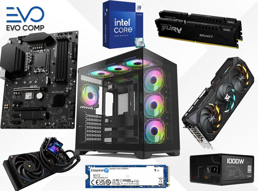 Evo SpecterElite RTX 5080 16GB i9 14900KF 32GB 1TB - Gaming PC — Masaüstü kompüterlər, Bakı