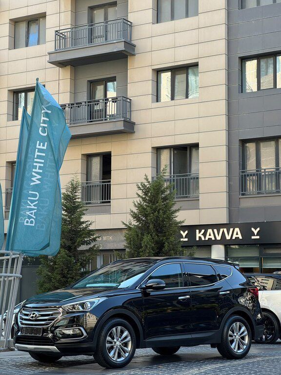 Hyundai Santa Fe, 2.0 L, 2016 il, 219 000 km — Avtomobillər, Bakı (3)