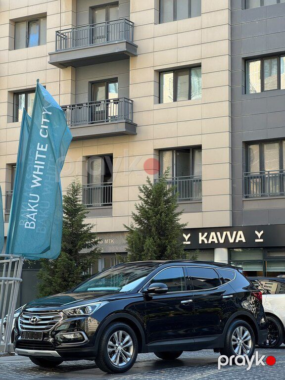 Hyundai Santa Fe, 2.0 L, 2016 il, 219 000 km — Avtomobillər, Bakı (3)