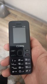 CORN C150 düyməli mobil telefon - Kompakt korpus, qara rəng - İri və — Electronics