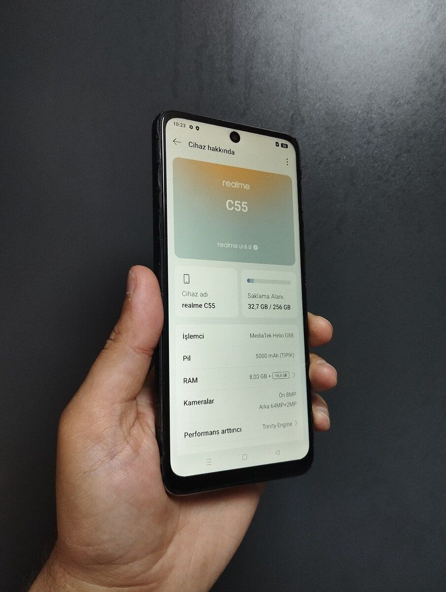 Realme C55 Sun Shower 256GB/8GB — Mallar, Bakı (2)