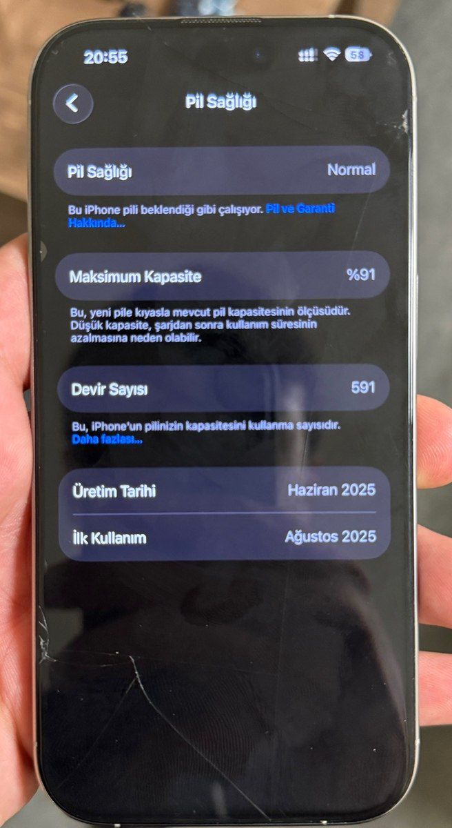 Apple iPhone 16 Pro Natural Titanium 128GB/8GB — Smartfonlar, Bakı (3)