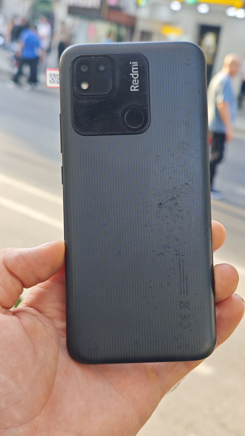 Redmi 10A, 128 GB, rəng - Qara, Barmaq izi — Elektronika, Bakı