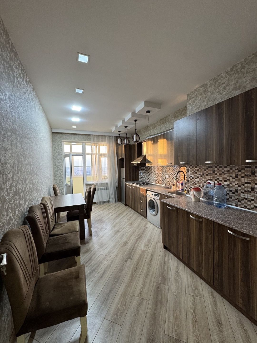 İcarəyə verilir 3 otaqlı yeni tikili 120 m² — Mənzil, Bakı (9)