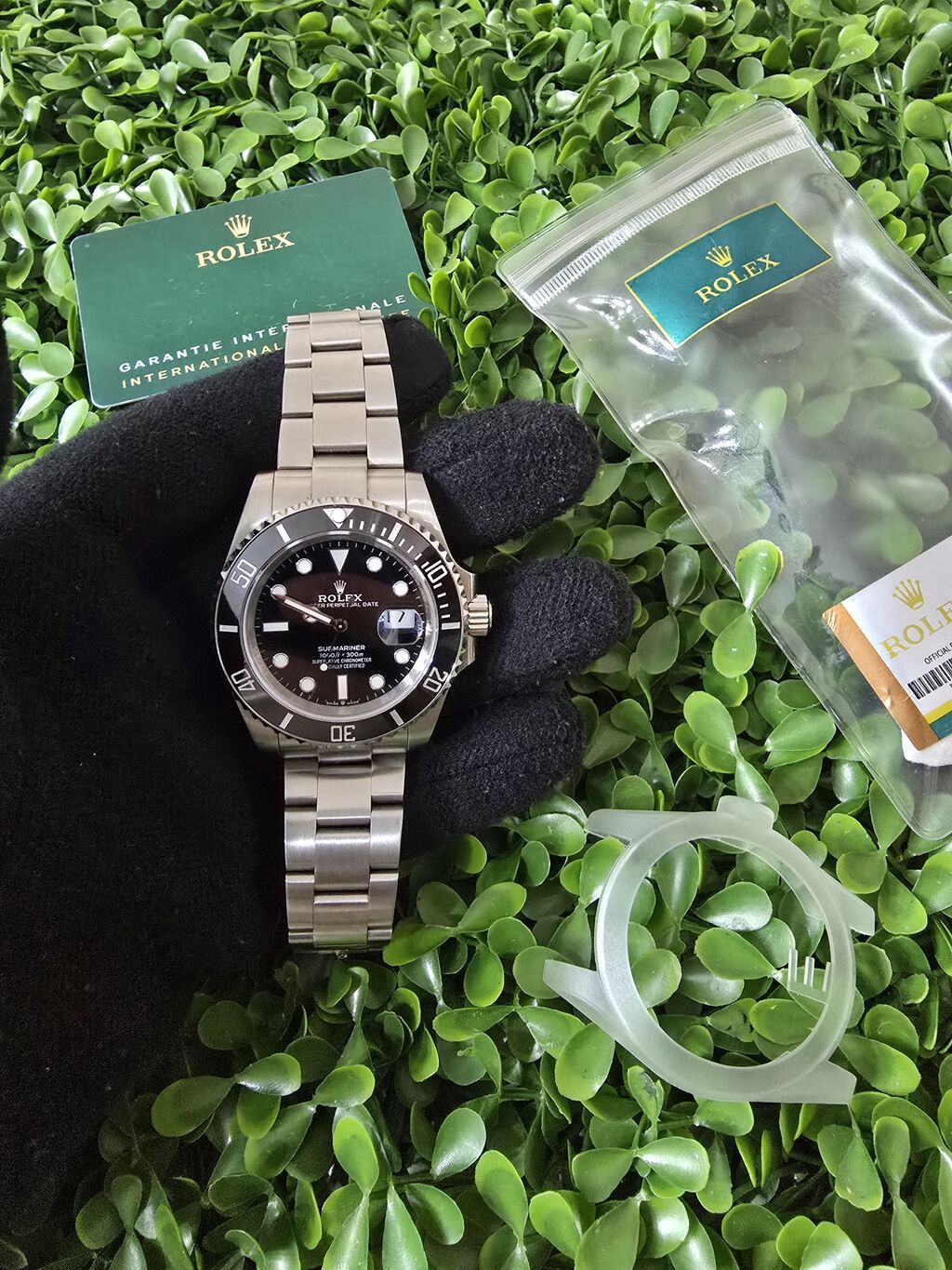 İşlənmiş, Qol saatı, Rolex, rəng - Qara