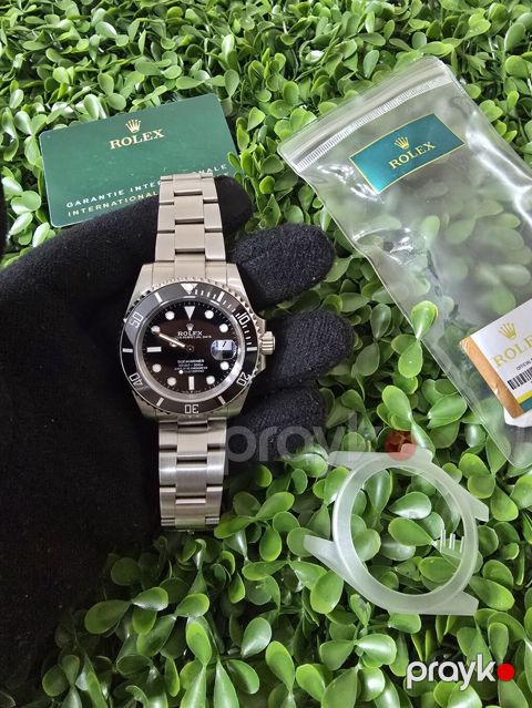 İşlənmiş, Qol saatı, Rolex, rəng - Qara
