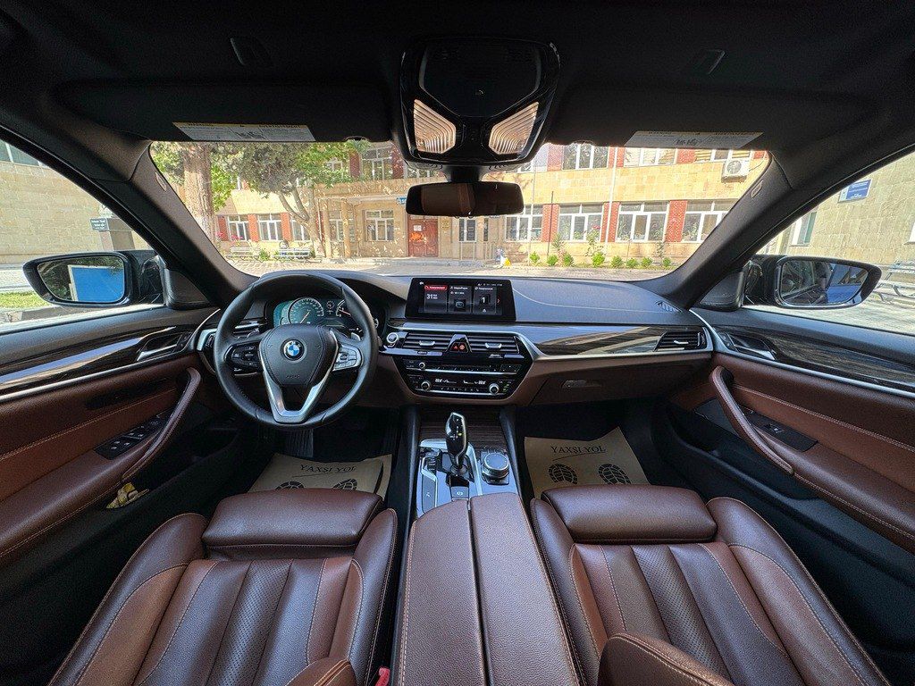 BMW 530, 2.0 L, 2018 il, 163 000 km — Avtomobillər, Bakı (12)