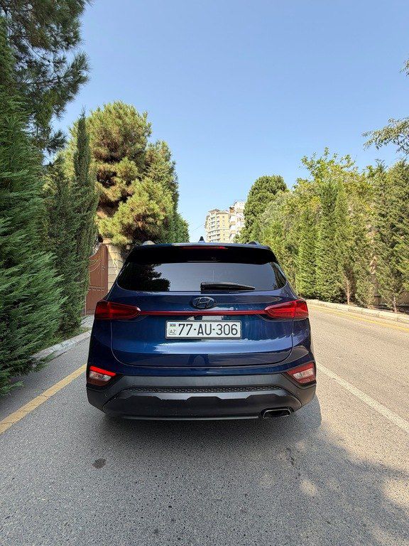 Hyundai Santa Fe, 2.0 L, 2019 il, 121 000 km — Avtomobillər, Bakı (2)