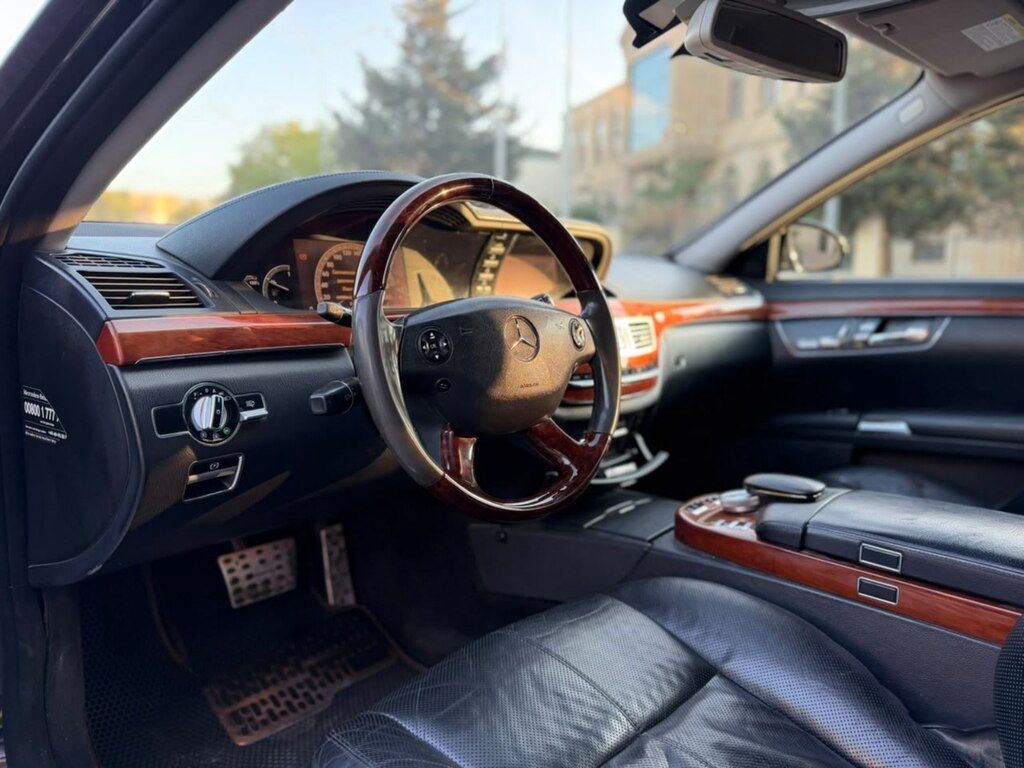 Mercedes S 350, 3.5 L, 2006 il, 500 014 km — Avtomobillər, Bakı (3)