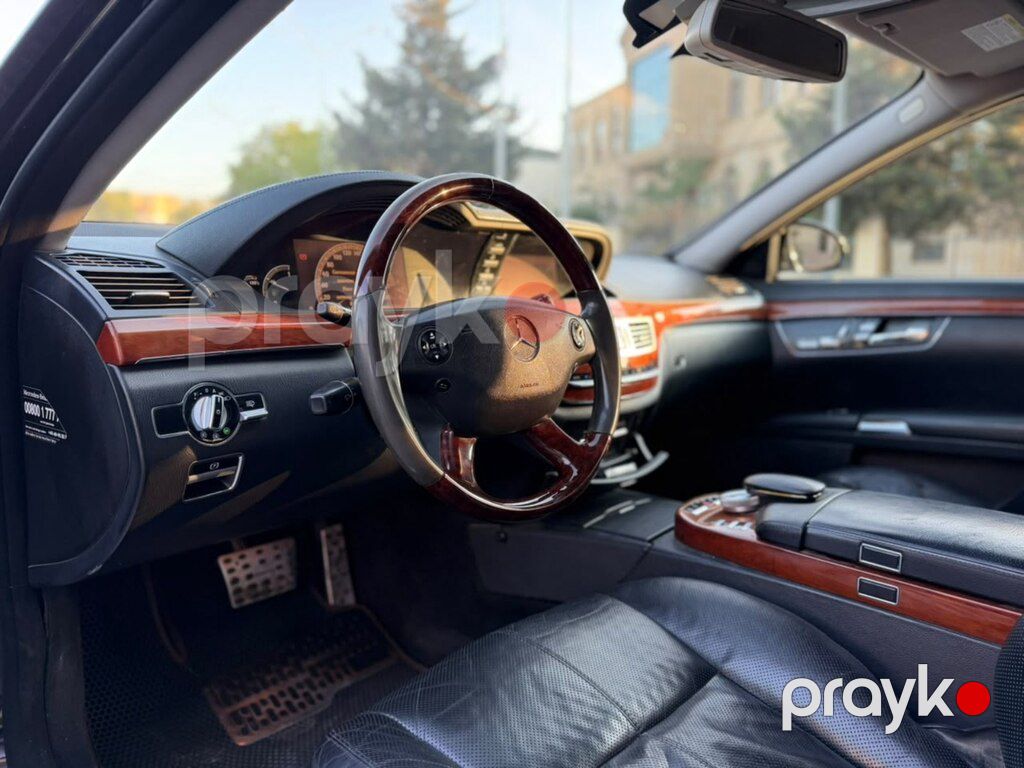 Mercedes S 350, 3.5 L, 2006 il, 500 014 km — Avtomobillər, Bakı (3)