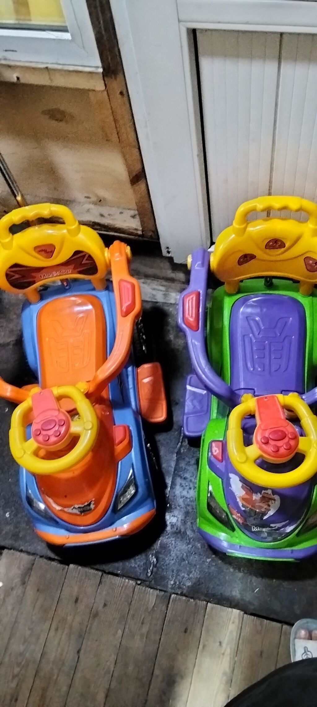 Uşaq üçün pedallı/itələmə tipli oyuncaq maşınlar – “Magic Car” (iki — Oyuncaqlar, Bakı (4)