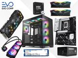 Evo ZenithMaster RTX 5080 16GB Ultra 9 285K 64GB 1TB Gaming PC — EvoComp — Masaüstü kompüterlər
