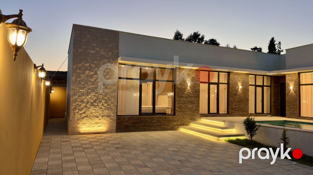 Satılır 4 otaqlı həyət evi/bağ evi 140 m² — Ev, villa, Bakı (2)
